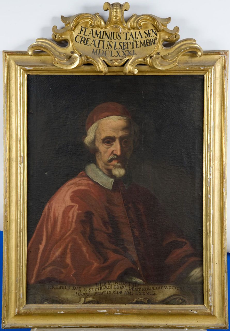 Ritratto del cardinale Flaminio Taia (dipinto) - ambito senese (fine/ inizio secc. XVII/ XVIII)