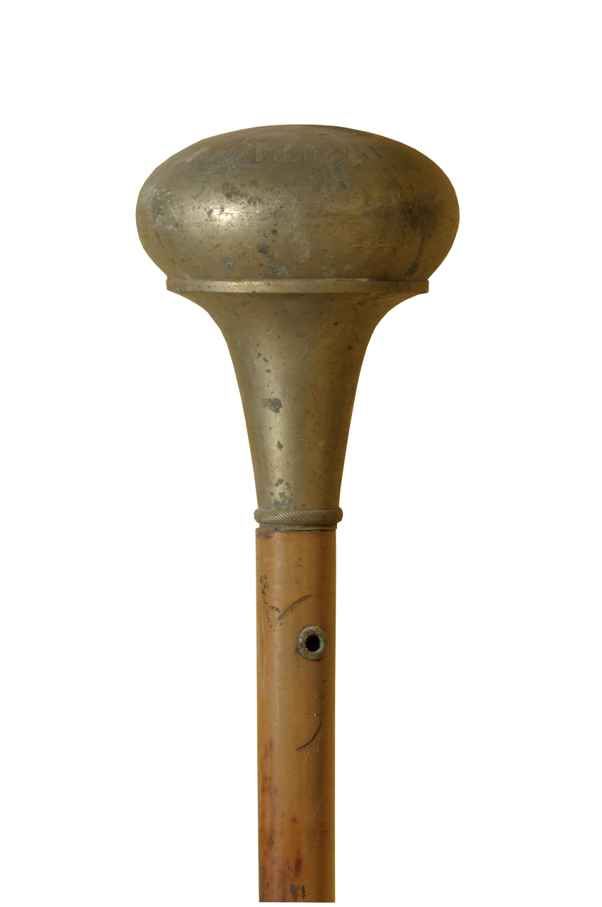 mazza corale - produzione italiana (seconda metà sec. XIX)