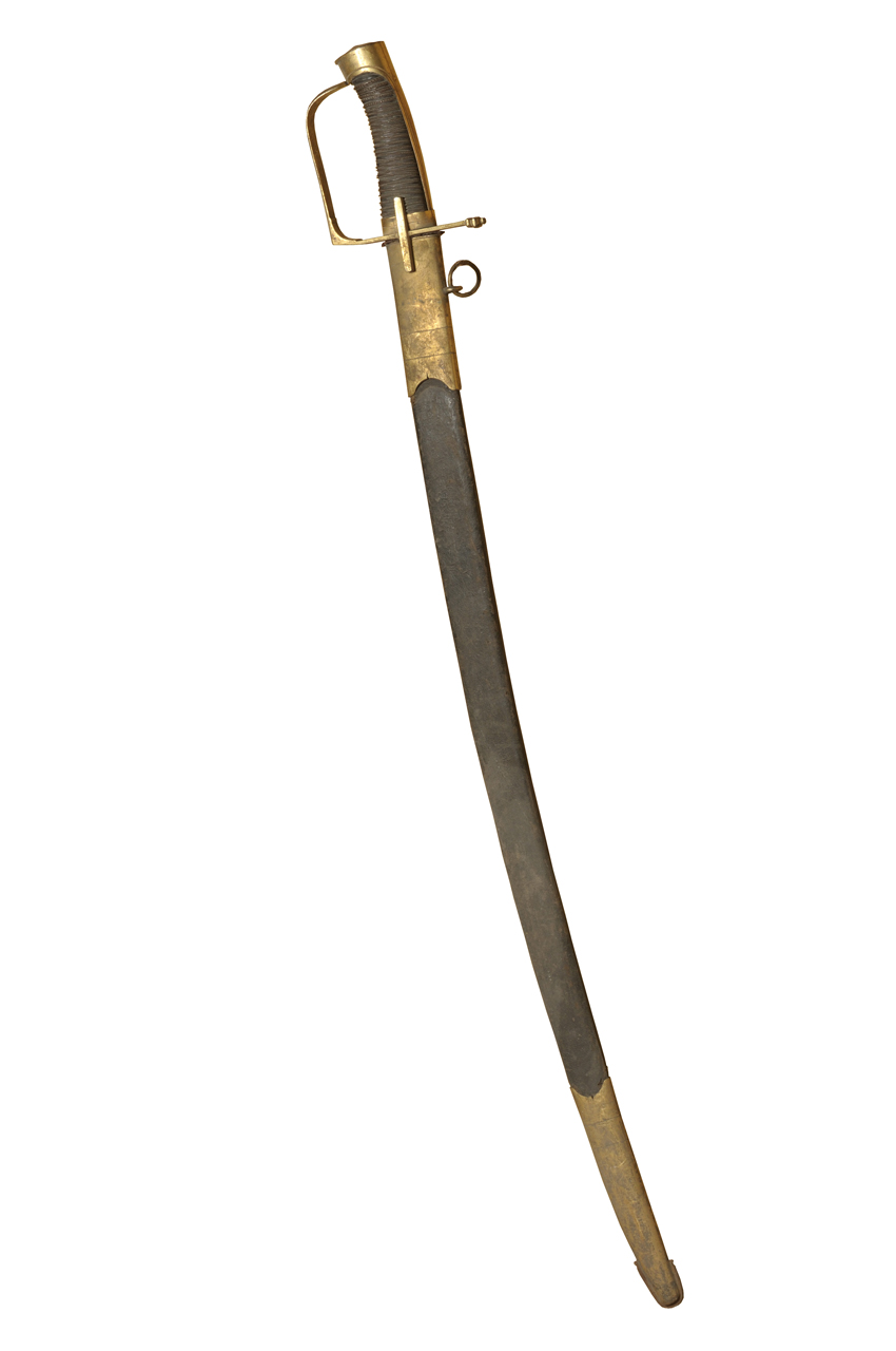 sciabola da ussaro - produzione italiana (sec. XIX)