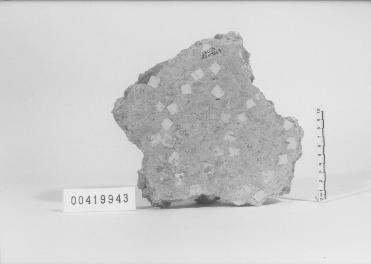 rivestimento a mosaico/frammento (Età imperiale)