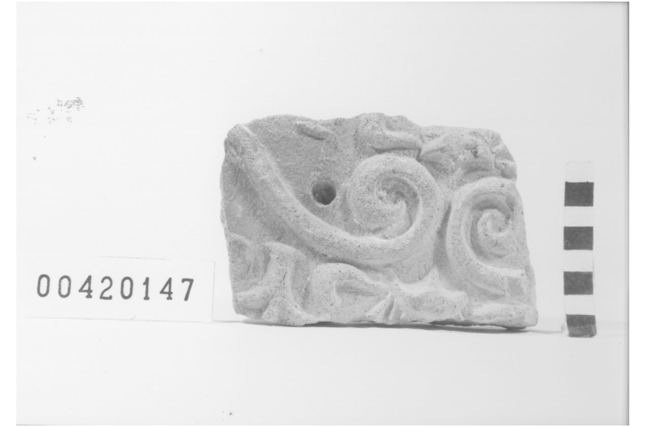 lastra di rivestimento/frammento (IV sec. a.C.-III sec. a.C)