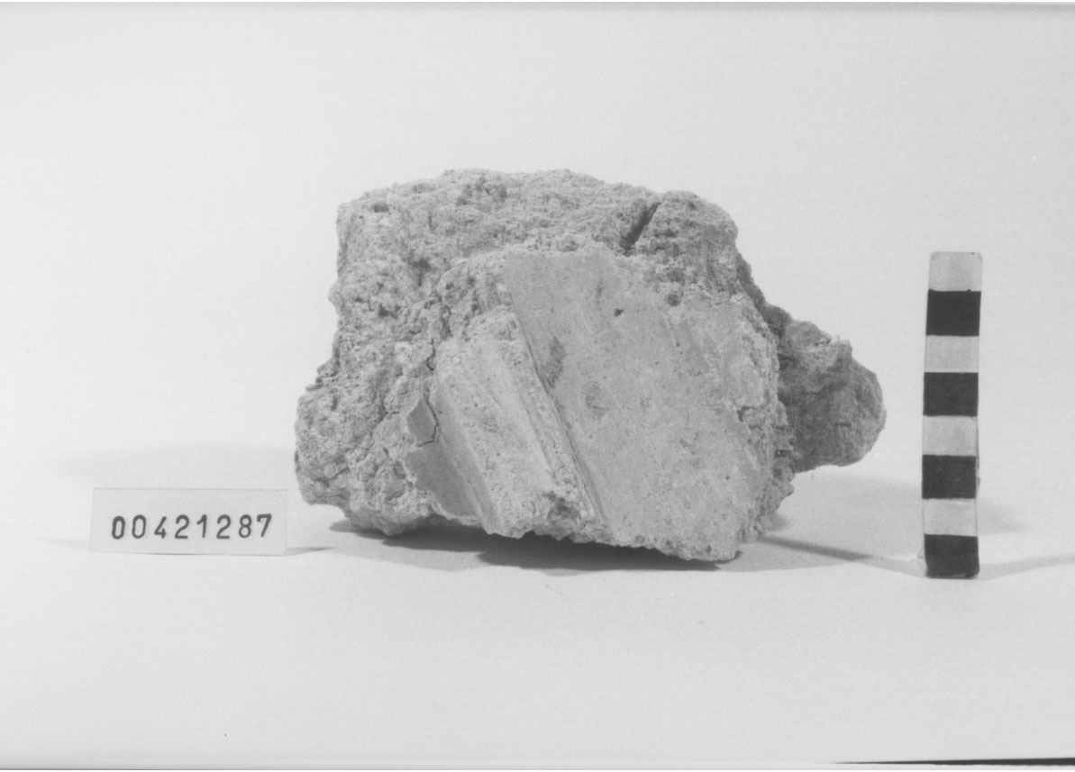 rivestimento in stucco/frammento 