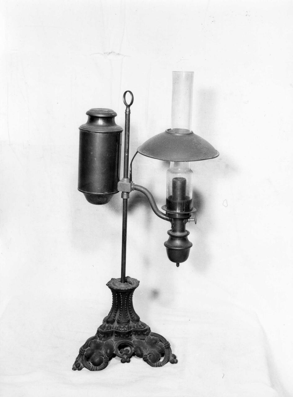 lampada - produzione italiana (seconda metà sec. XIX)