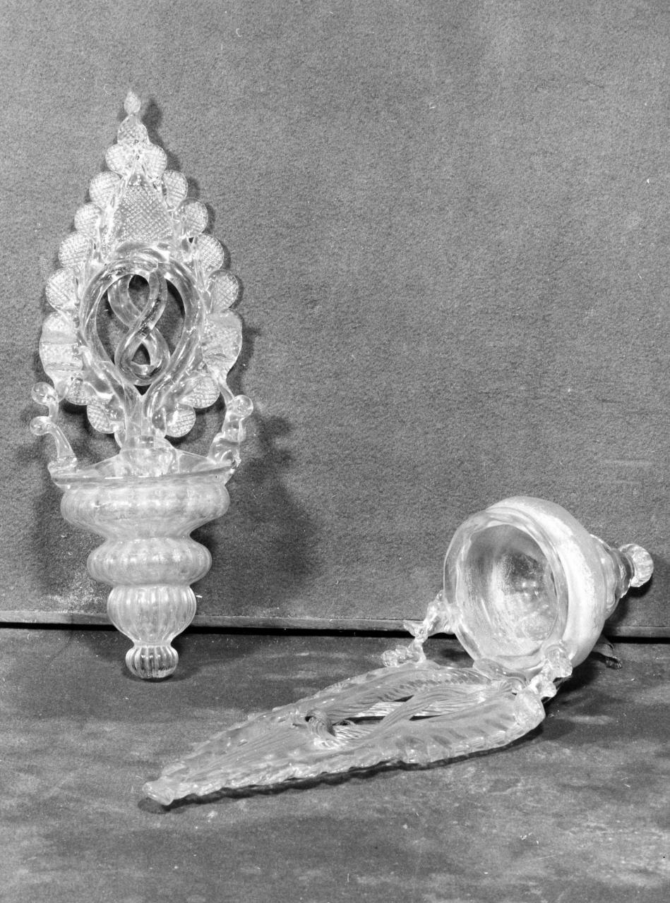 acquasantiera, serie - manifattura italiana (sec. XIX)