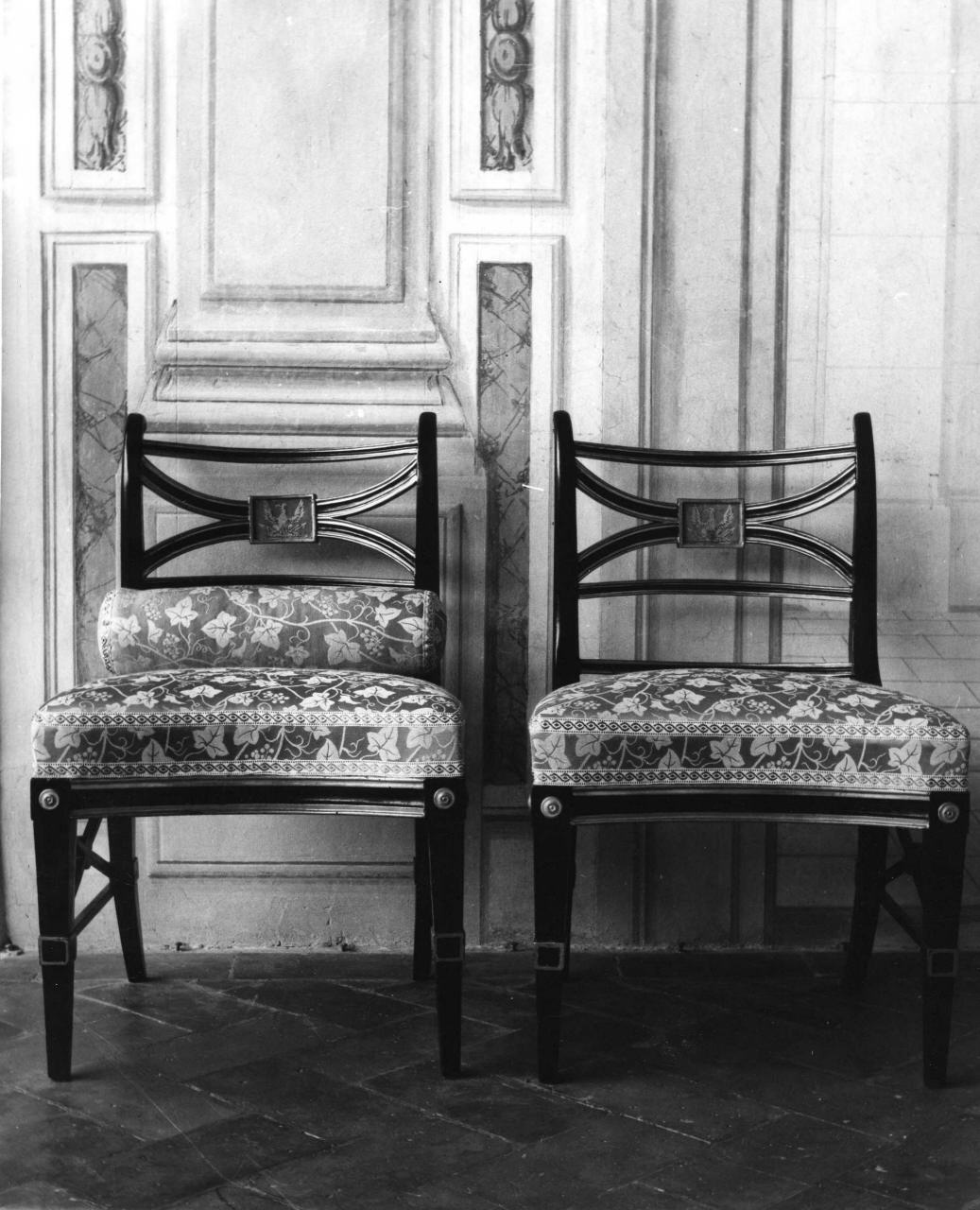 sedia, serie di Paoli Giovacchino - manifattura toscana (sec. XIX)