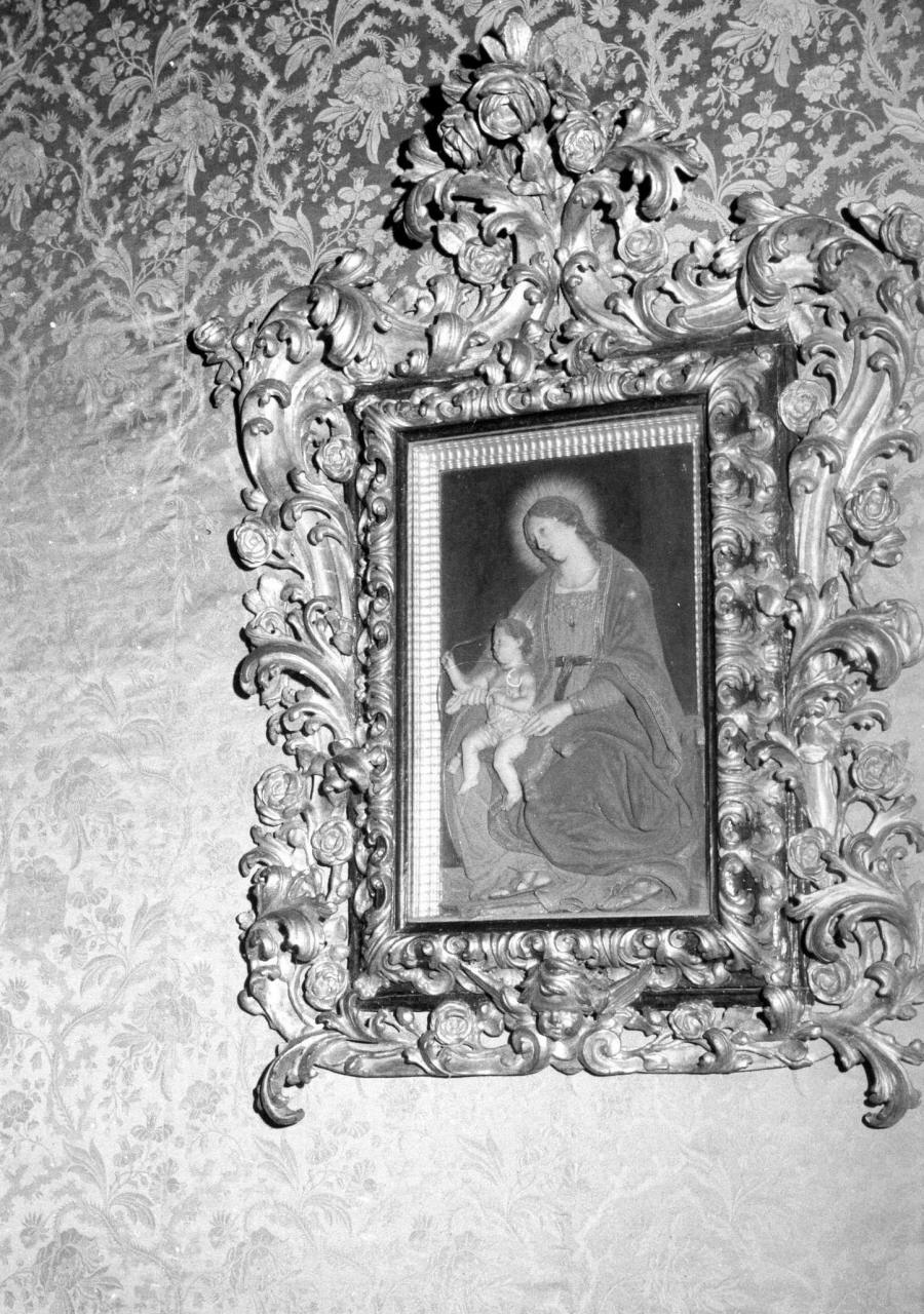 Madonna con Bambino (rilievo) - ambito italiano (sec. XVII, sec. XIX)