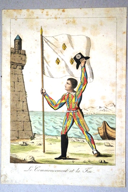 Il Principio e la Fine, Napoleone e l'isola d'Elba (stampa) - ambito francese (primo quarto sec. XIX)
