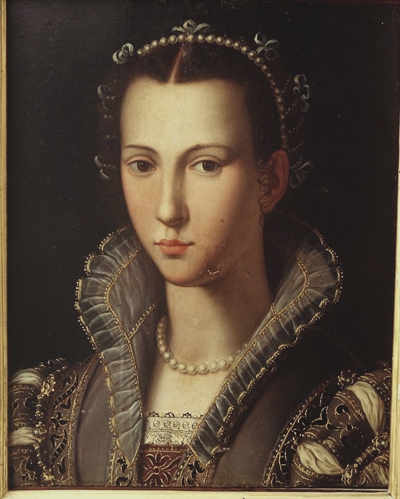 ritratto di donna (dipinto) di Allori Agnolo detto Bronzino (scuola) (seconda metà sec. XVI)