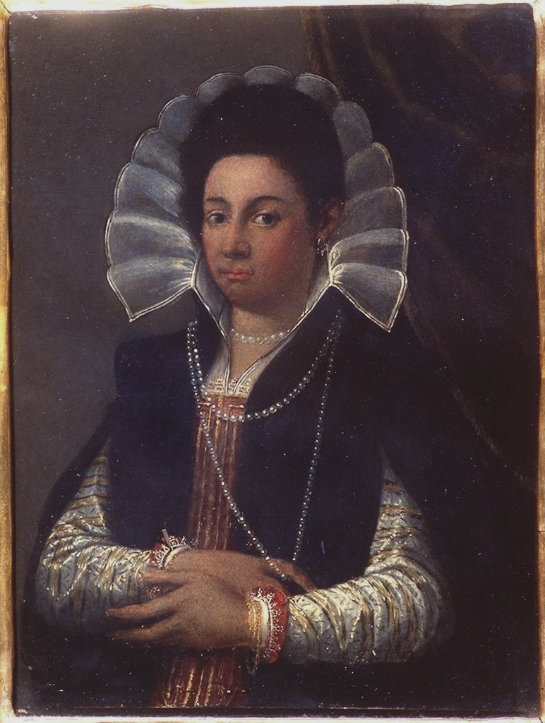 ritratto di donna (dipinto) di Fontana Lavinia (?) (fine/ inizio secc. XVI/ XVII)