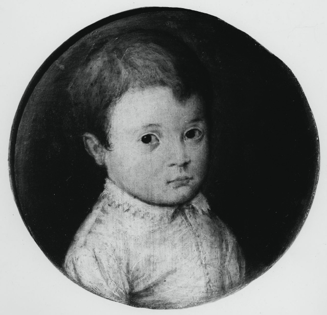 ritratto di bambino (dipinto) di Caliari Paolo detto Veronese (scuola) (ultimo quarto sec. XVI)
