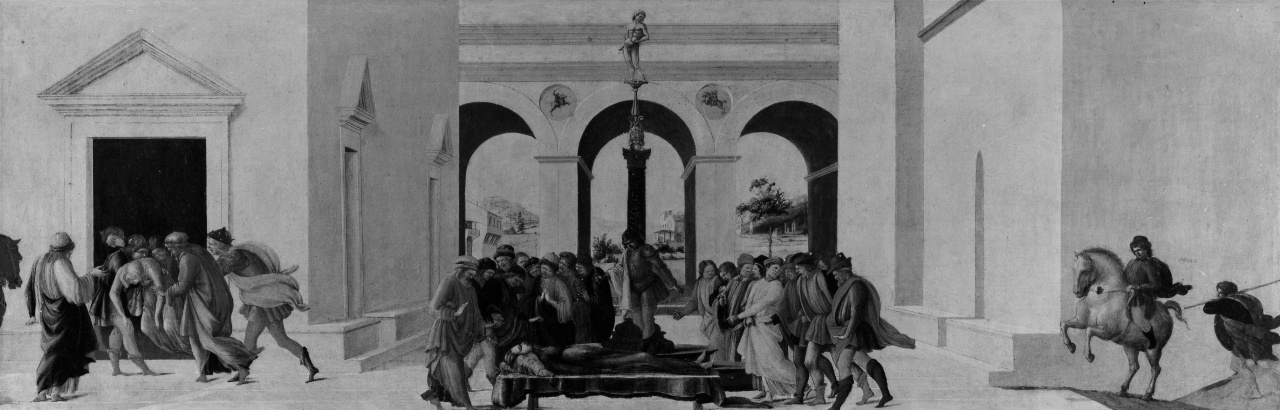 morte di Lucrezia (dipinto) di Lippi Filippino (sec. XV)