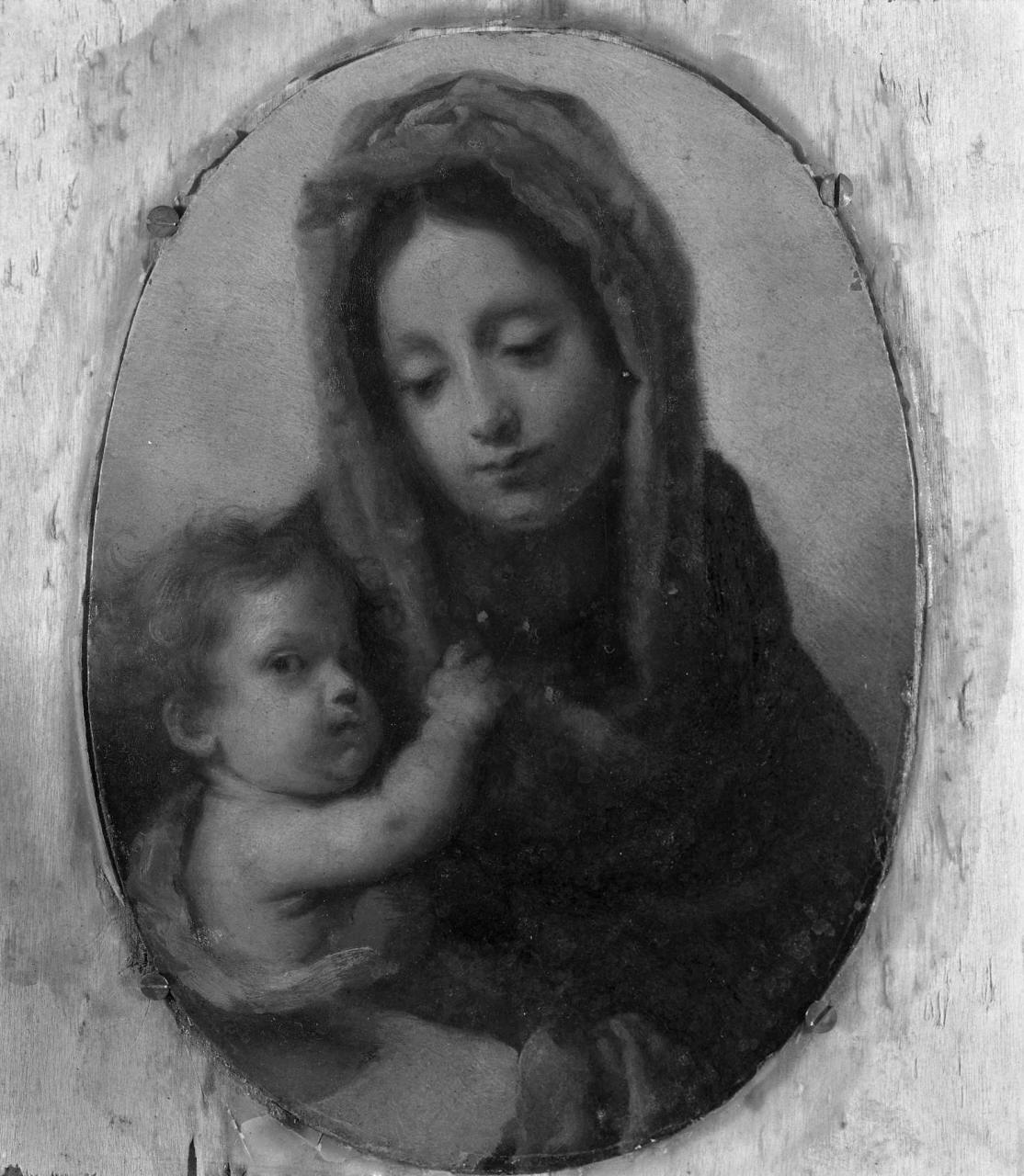 Madonna con Bambino (dipinto) di Allori Cristofano (inizio sec. XVII)