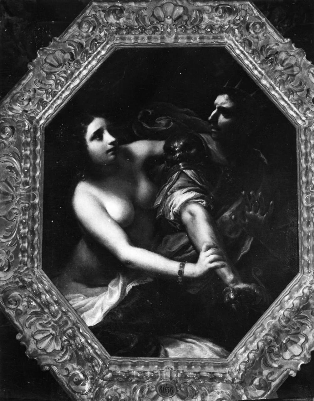 Tarquinio e Lucrezia (dipinto) di Pignoni Simone (seconda metà sec. XVII)
