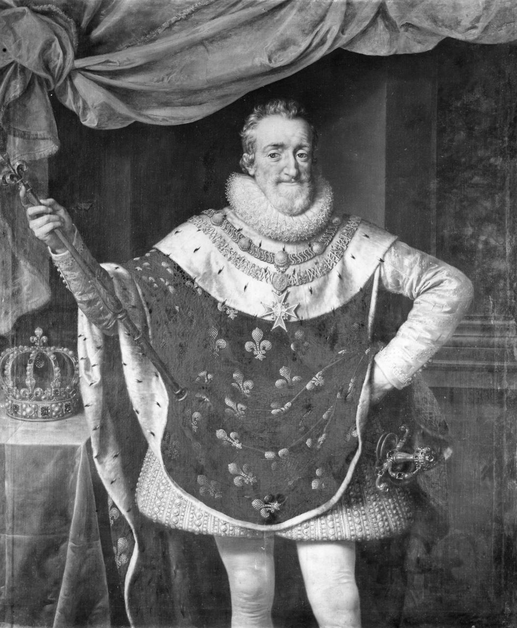 ritratto di Enrico IV re di Francia (dipinto) di Pourbus Frans il Giovane (sec. XVII)