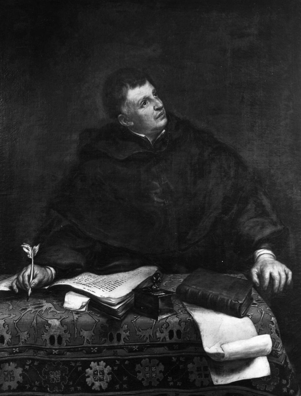 ritratto del padre Giunta Servita (dipinto) di Sacconi Carlo (sec. XVIII)