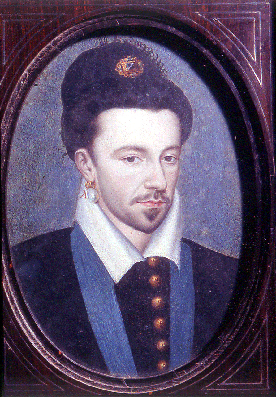 ritratto di Enrico III di Valois re di Francia (miniatura) di Clouet François (bottega) (sec. XVI)