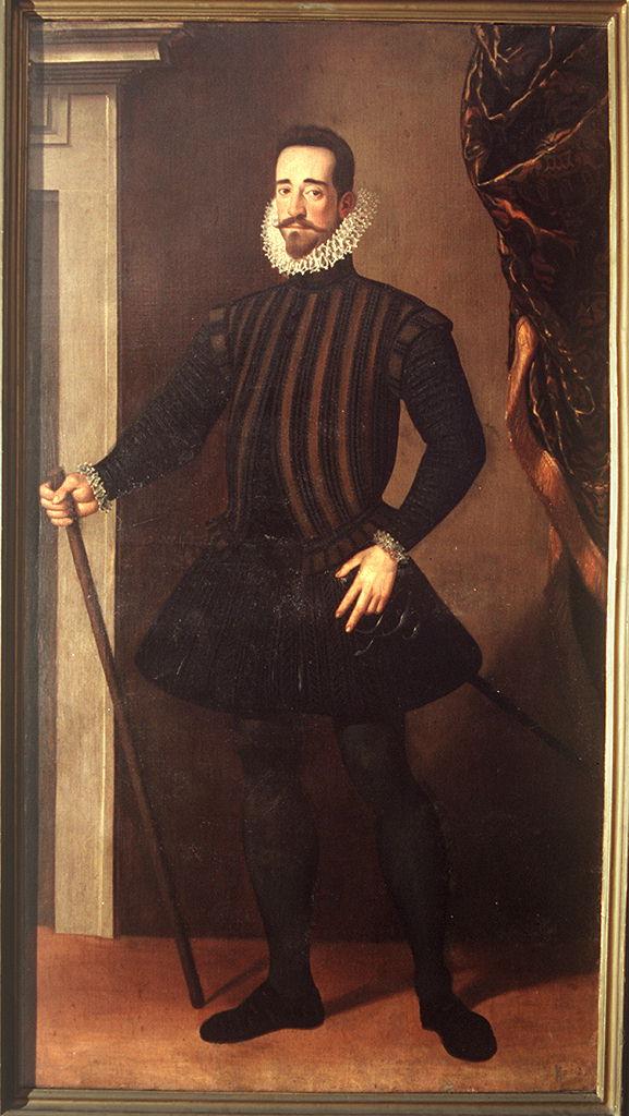 ritratto di don Pietro de' Medici (dipinto) di Santi di Tito (sec. XVI)