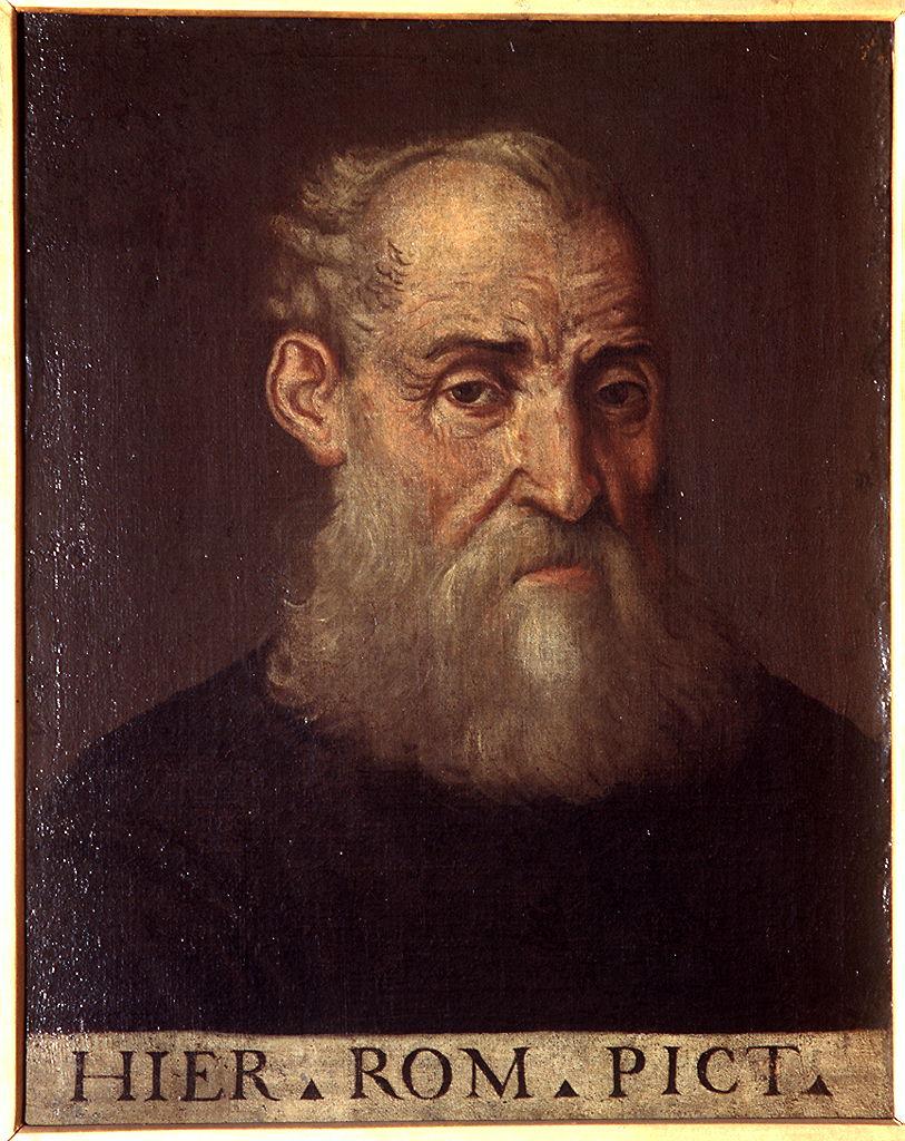 ritratto di Girolamo Romanino (dipinto) - ambito bresciano (sec. XVI) 
