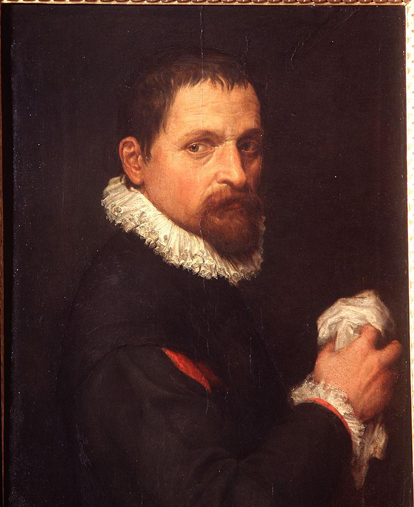 ritratto d'uomo (dipinto) - ambito emiliano (sec. XVI)