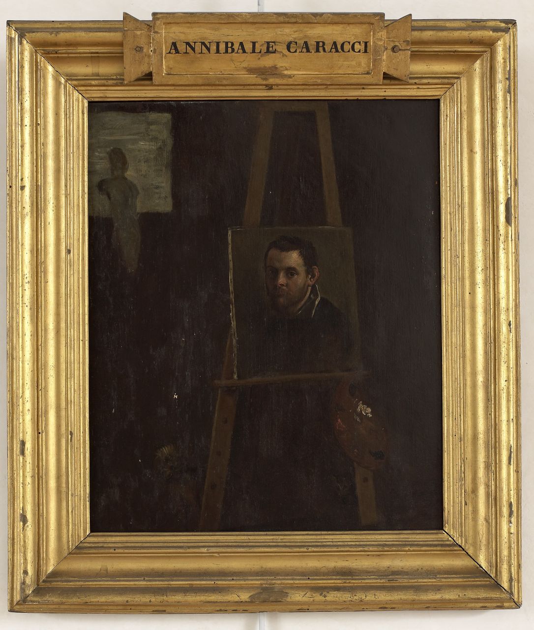 autoritratto di Annibale Carracci (dipinto) di Carracci Annibale (sec. XVI)
