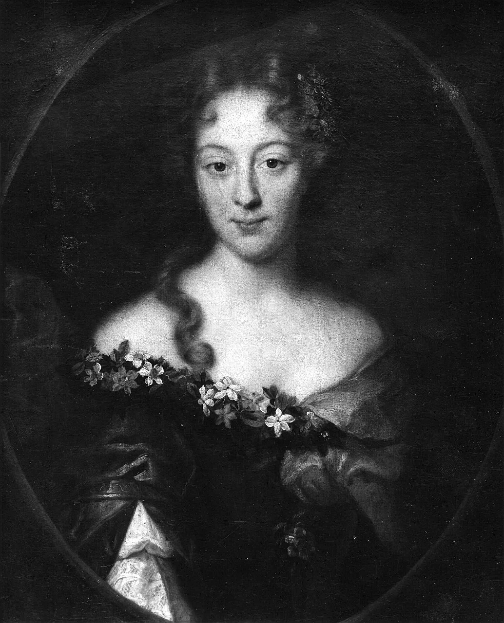 ritratto di donna (dipinto) di Mignard Pierre (seconda metà sec. XVII)