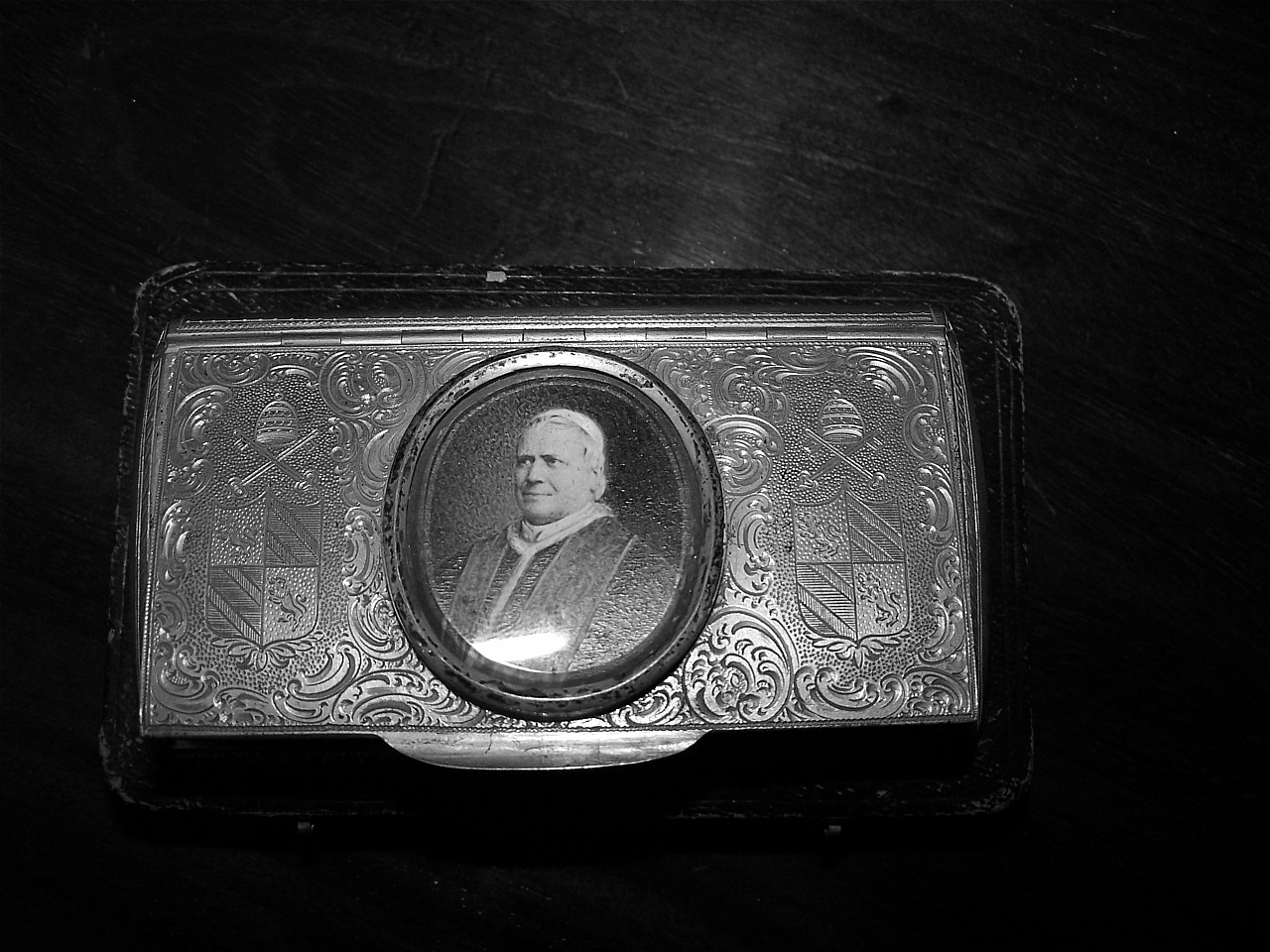 tabacchiera - bottega romana (sec. XIX)