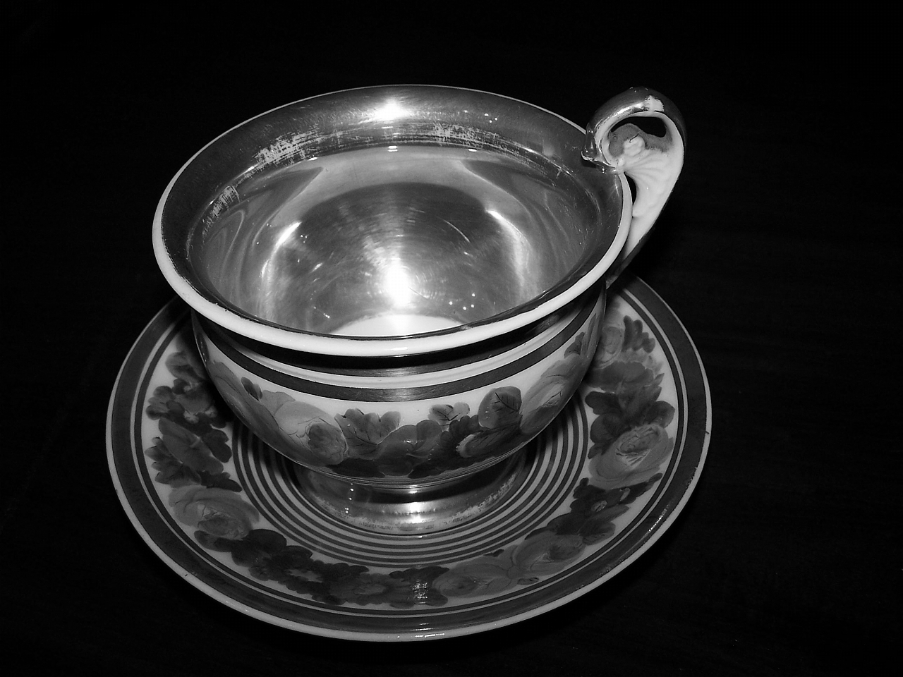 tazza - bottega tedesco-fiamminga (prima metà sec. XIX)