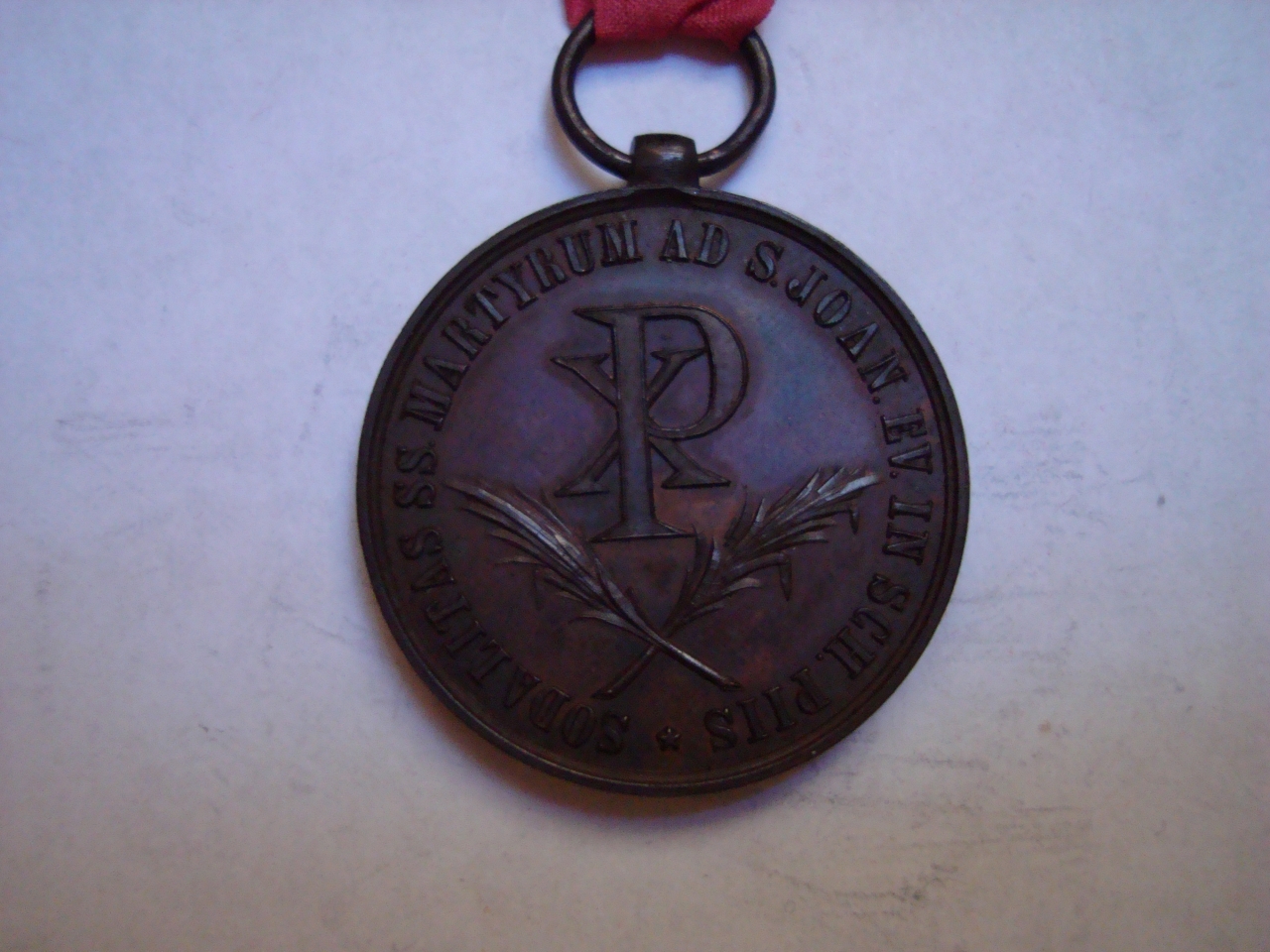 medaglia - bottega toscana (primo quarto sec. XX)