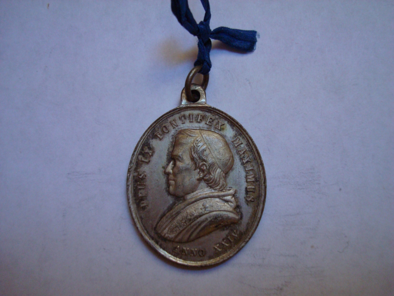ritratto di Pio IX, concilio ecumenico (medaglia) - bottega romana (sec. XIX)