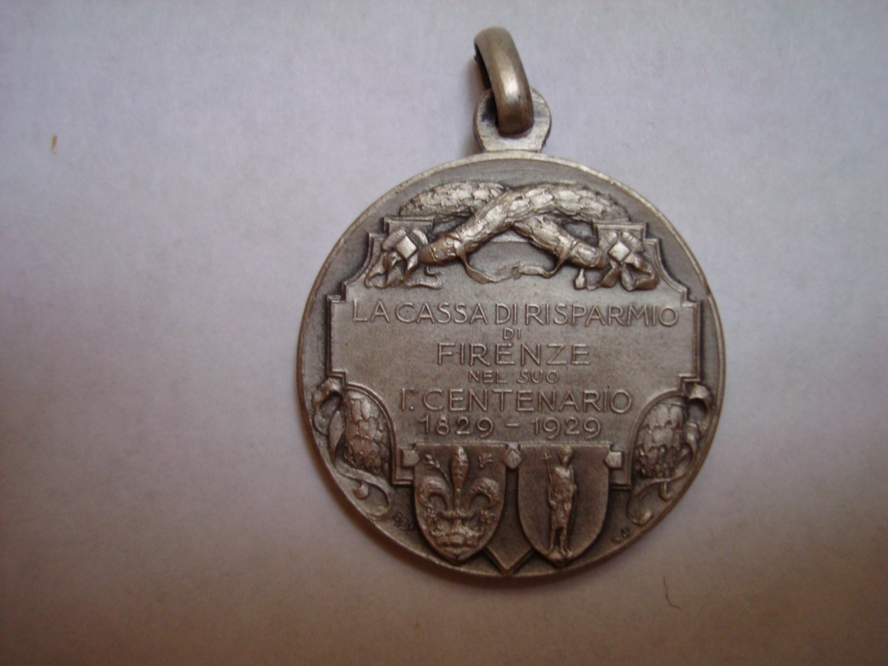 figura allegorica (medaglia) di Johnson Stefano ditta (sec. XX)