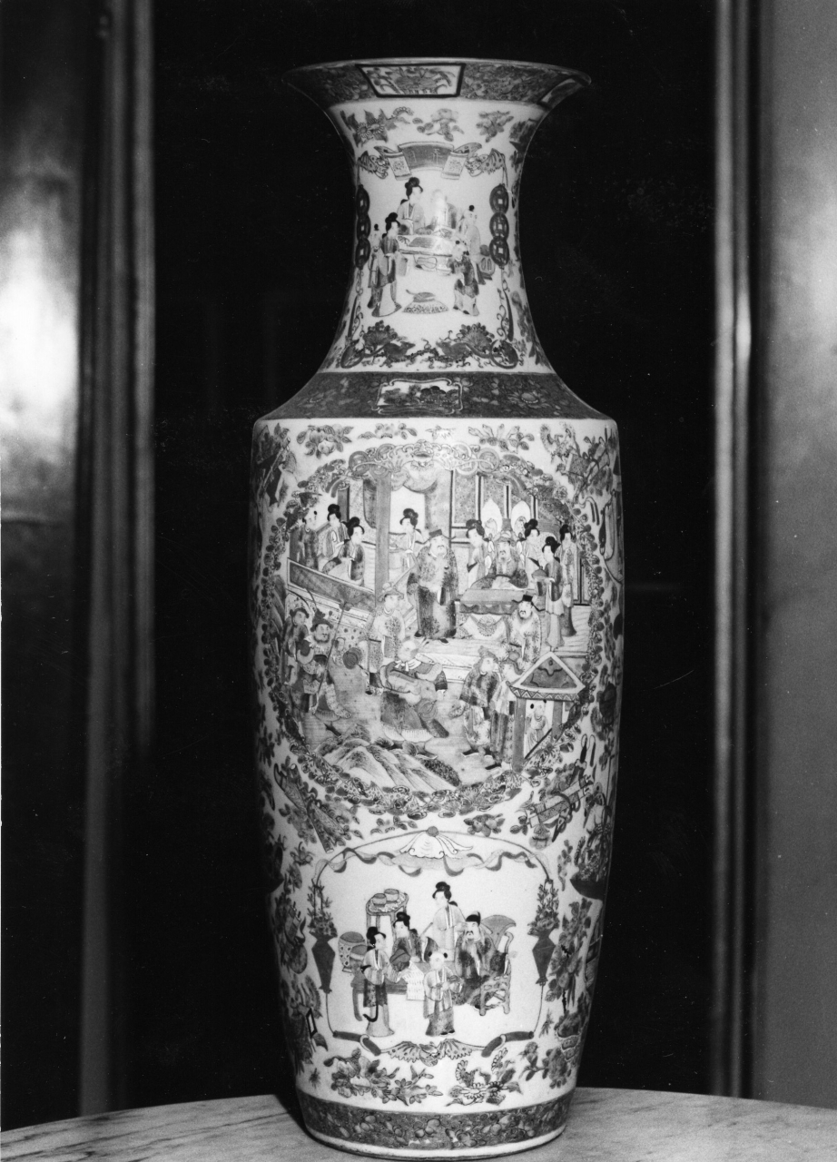 vaso, coppia - ambito cantonese (fine sec. XVIII)