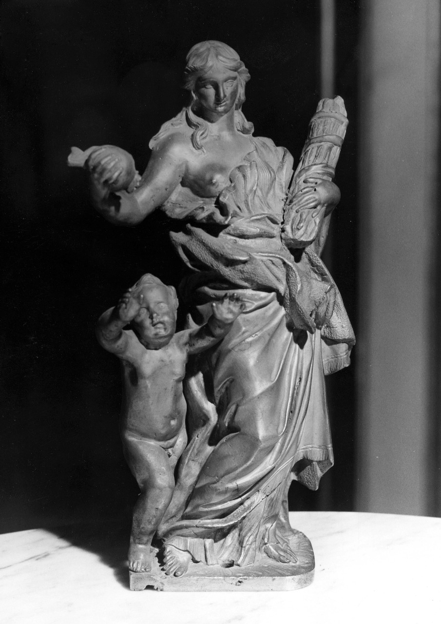 Abbondanza (scultura miniaturistica) - ambito romano (sec. XVII)