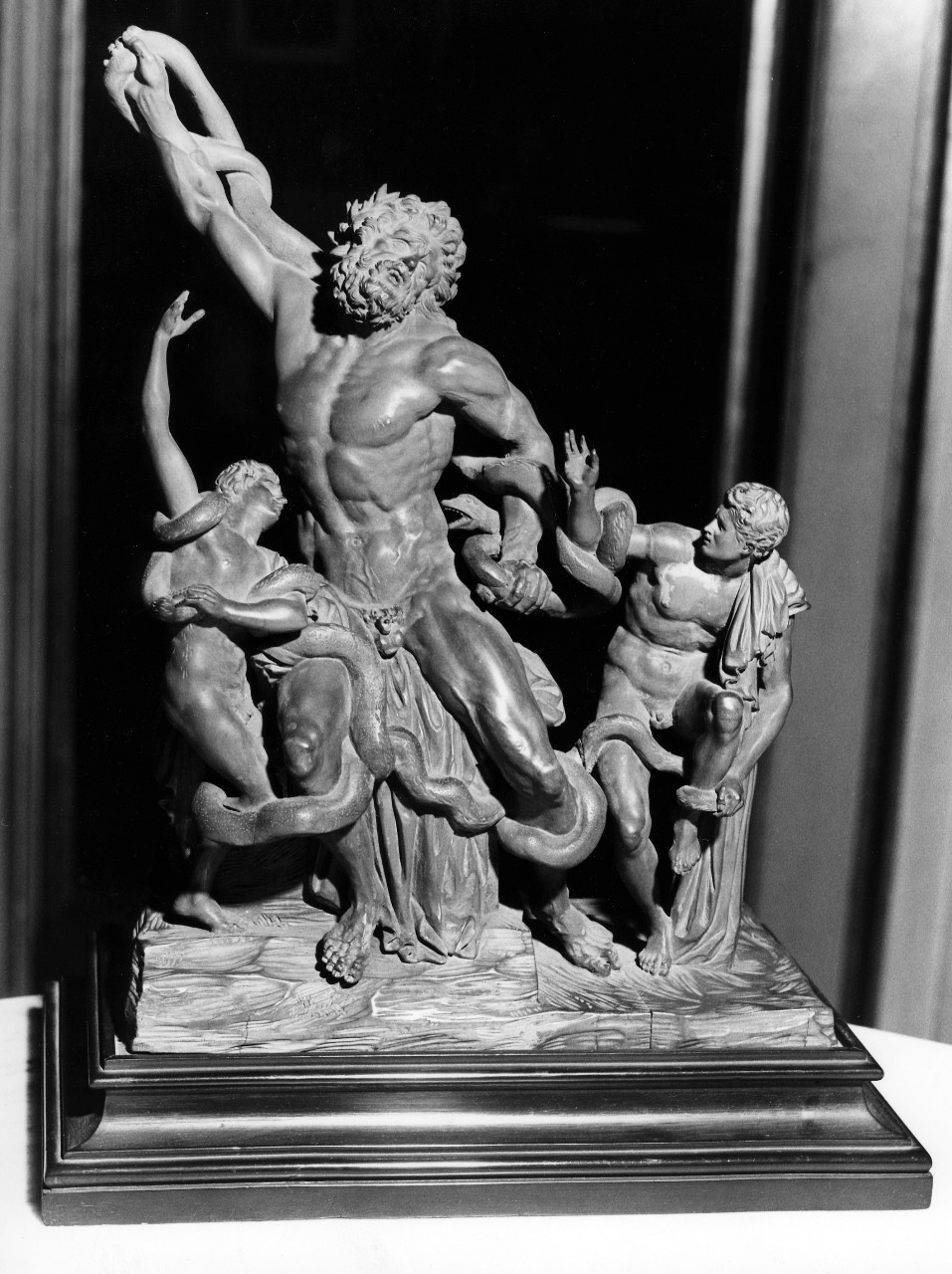 Laocoonte (scultura miniaturistica) di Sporer Johann (sec. XVIII)