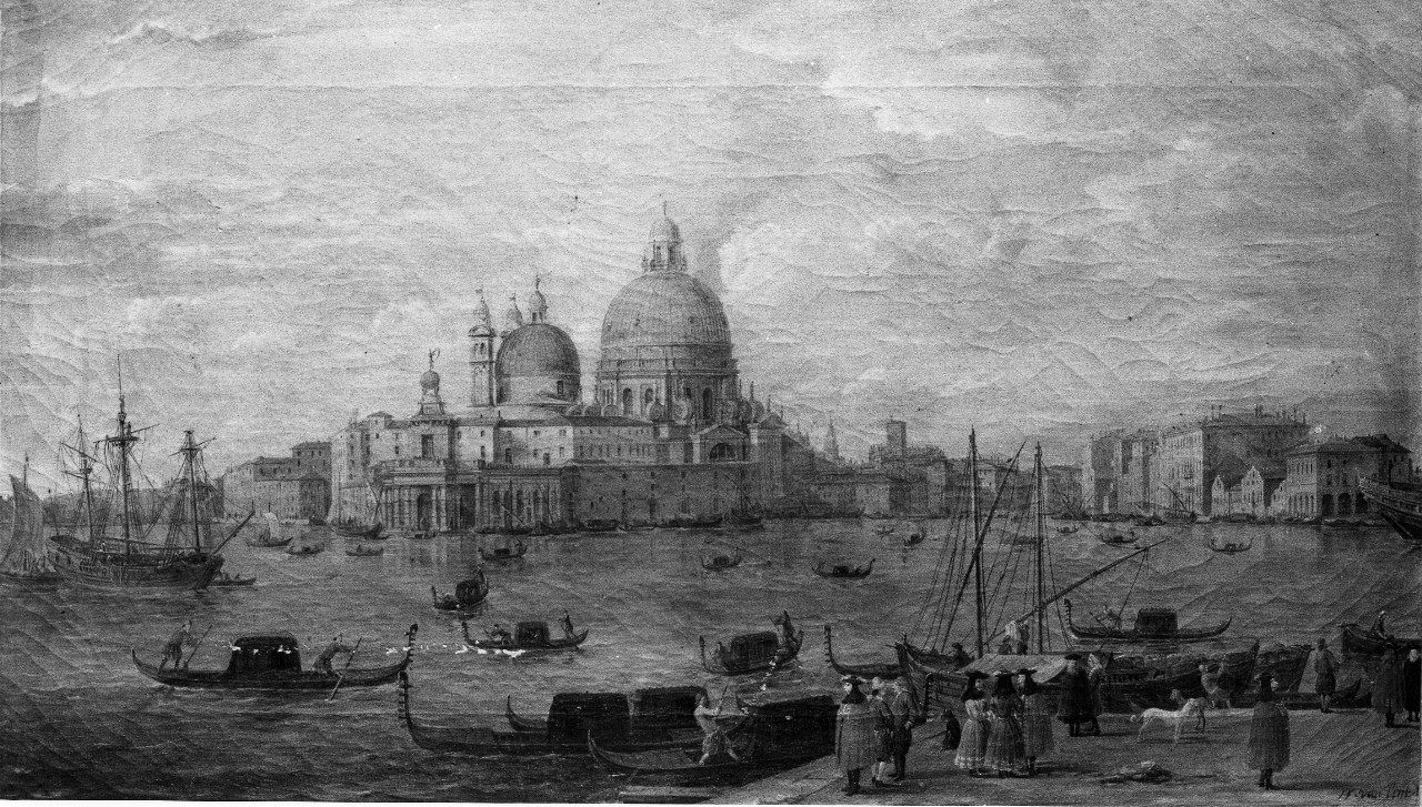 veduta di Venezia (dipinto) di Lint Hendrick Frans van detto Monsù Studio (sec. XVIII)