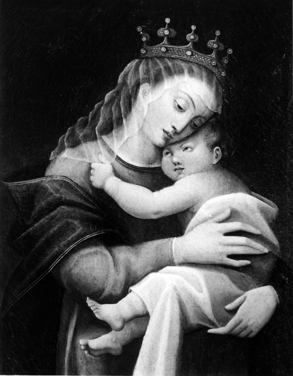 Madonna con Bambino (dipinto) - ambito fiammingo (prima metà sec. XVI)
