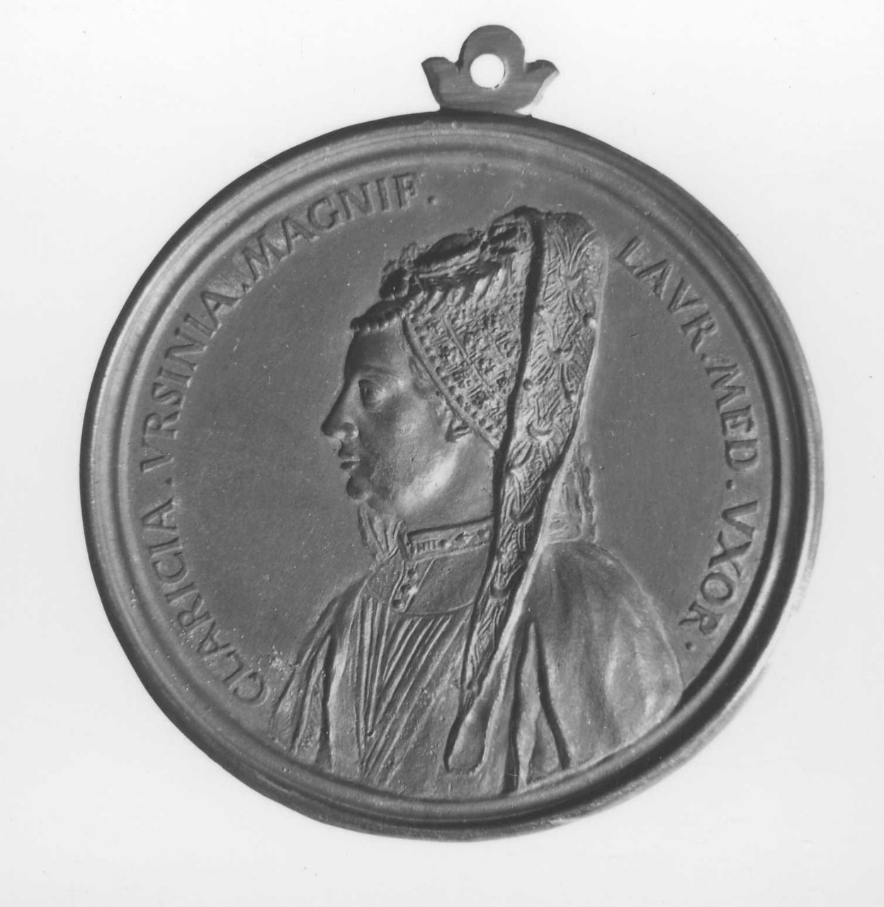 ritratto di Clarice Orsini; rosaio (medaglia) di Selvi Antonio, Vaggelli Bartolomeo (sec. XVIII)