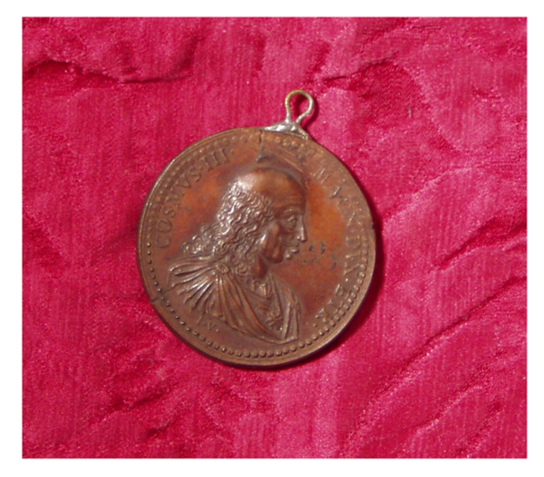 ritratto di Cesare Ventura; figura allegorica (medaglia) di Weber Giovanni Zanobio (sec. XVIII)