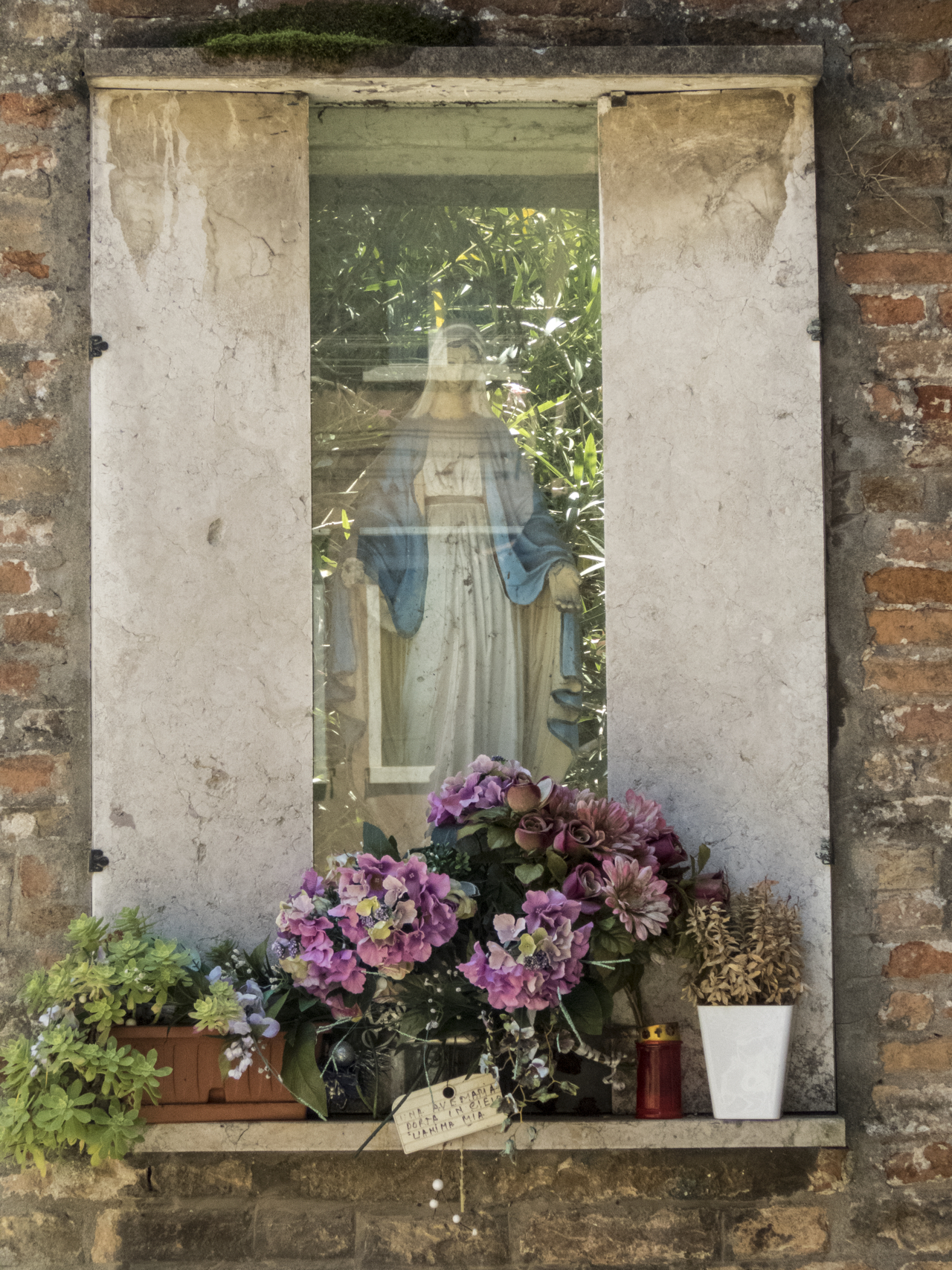 Madonna (tabernacolo, opera isolata) - ambito veneziano (sec. XX)