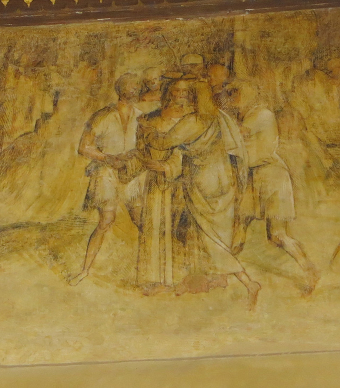 Storie della Passione di Cristo, Cattura di Cristo (dipinto, elemento d'insieme) di Aspertini Amico (fine/ inizio secc. XV/ XVI)