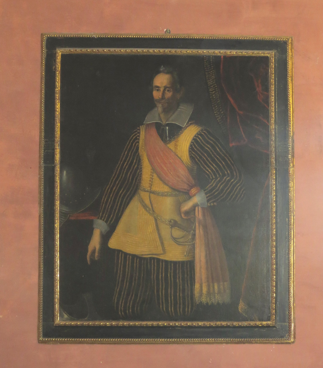 ritratto di gentiluomo (dipinto) - ambito marchigiano (sec. XVII)