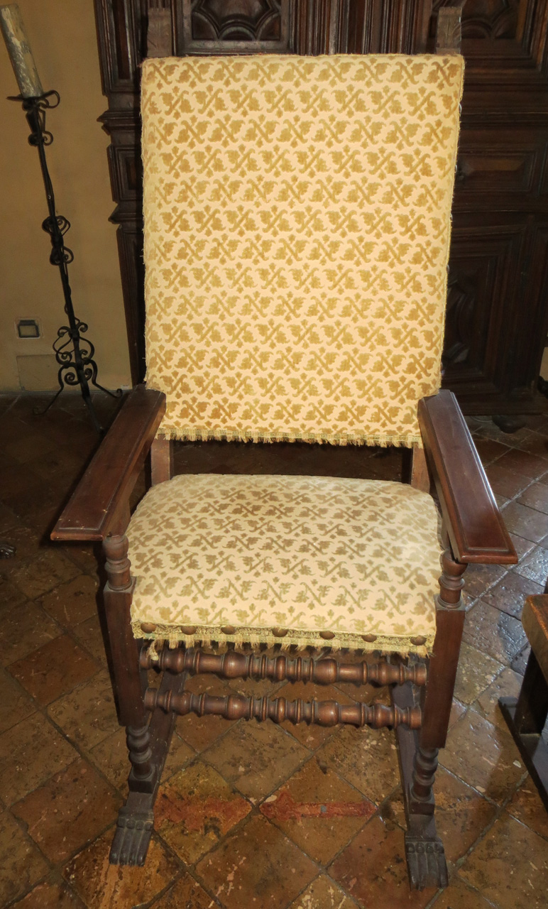 poltrona, serie - ambito italiano (secc. XVIII/ XIX)