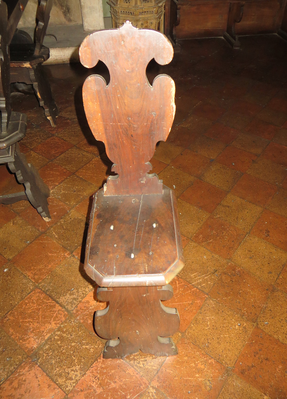 sedia, serie - bottega marchigiana (primo quarto sec. XX)