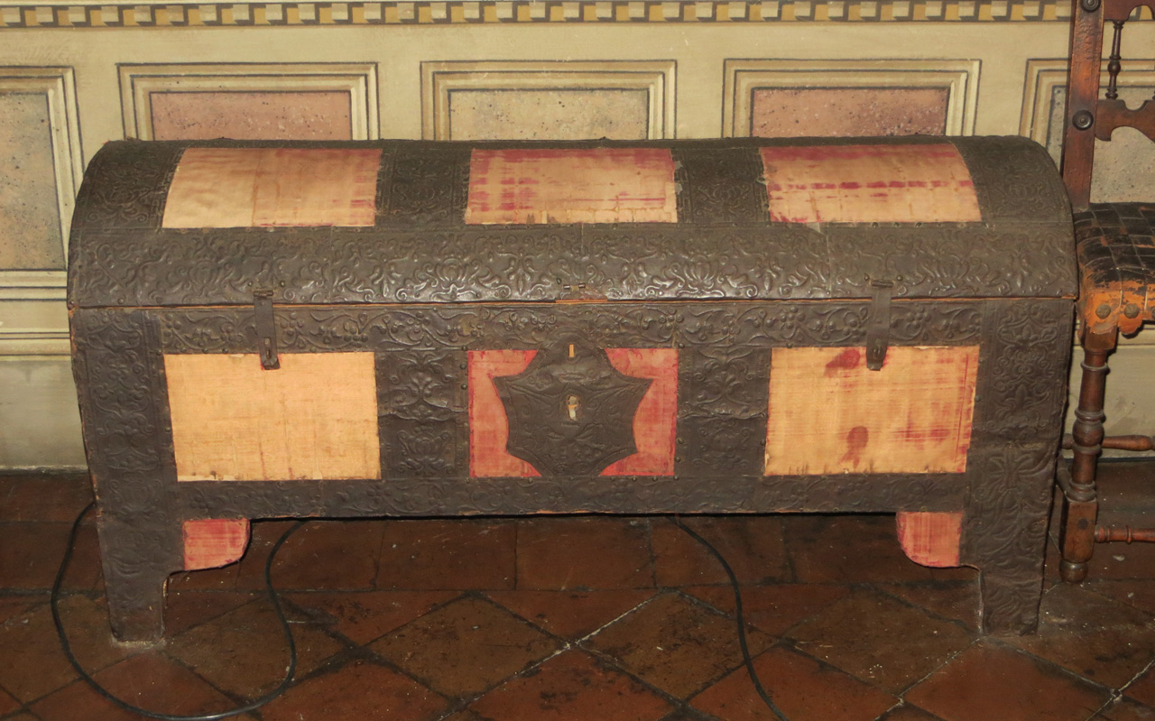 forziere - ambito emiliano-lombardo (sec. XVII)