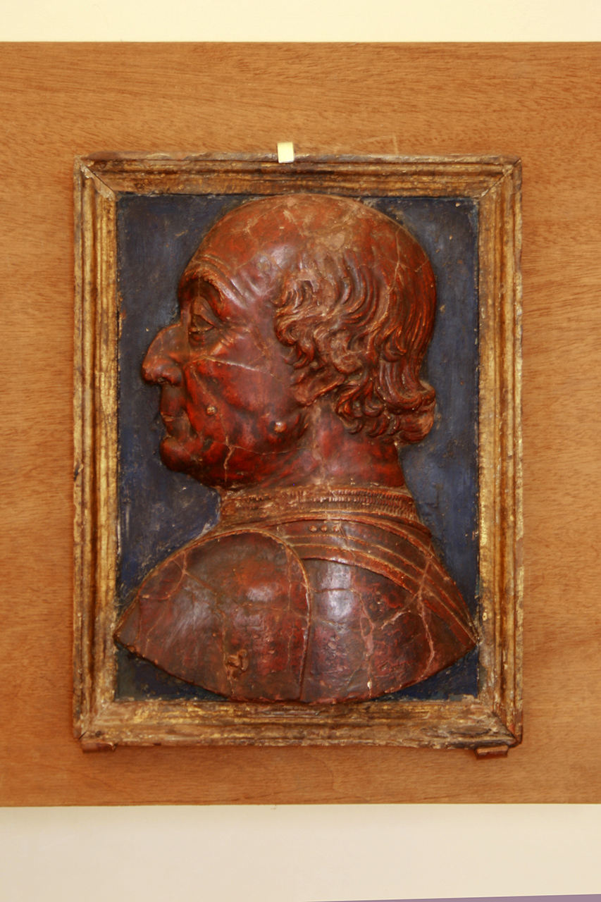 Federico di Montefeltro (scultura, opera isolata) - ambito marchigiano (ultimo quarto sec. XV)