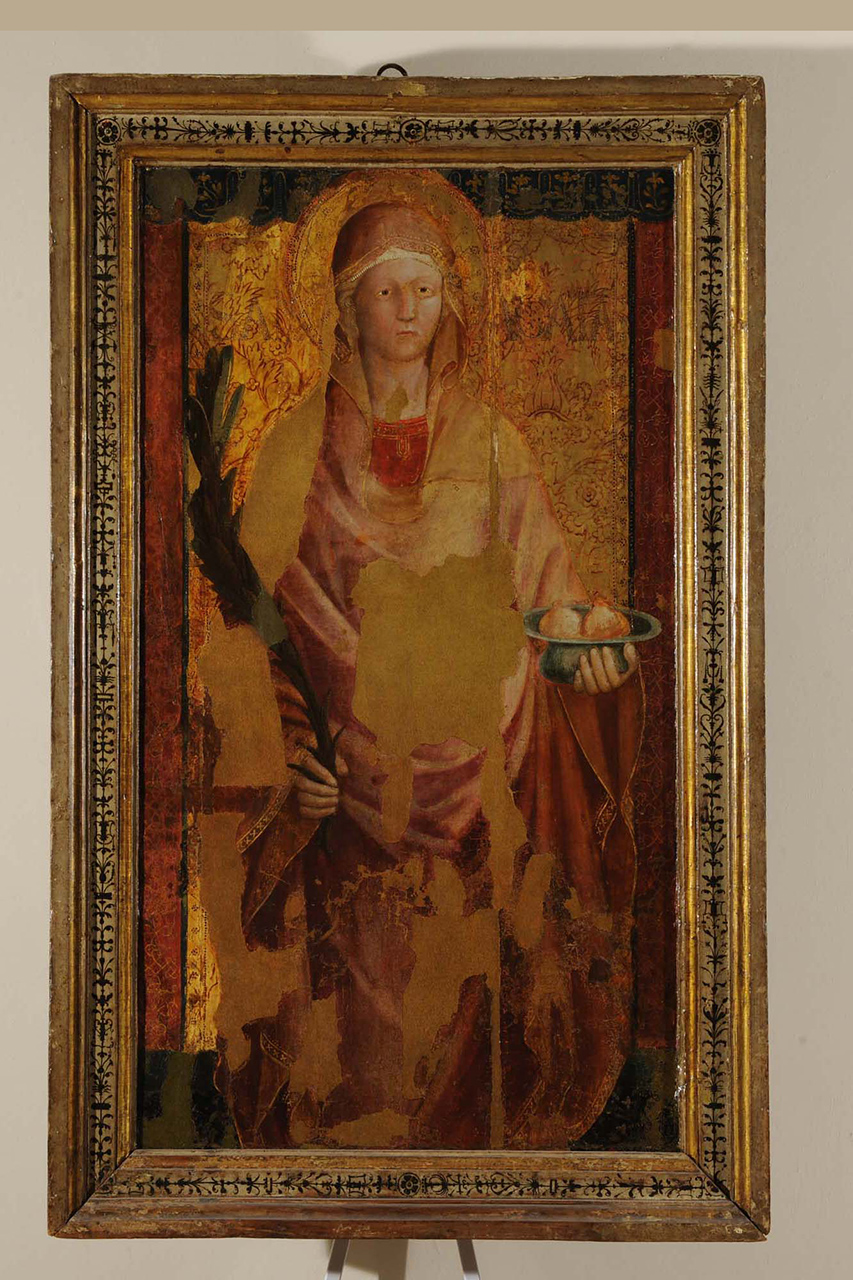 cornice, elemento d'insieme - bottega marchigiana (sec. XV)