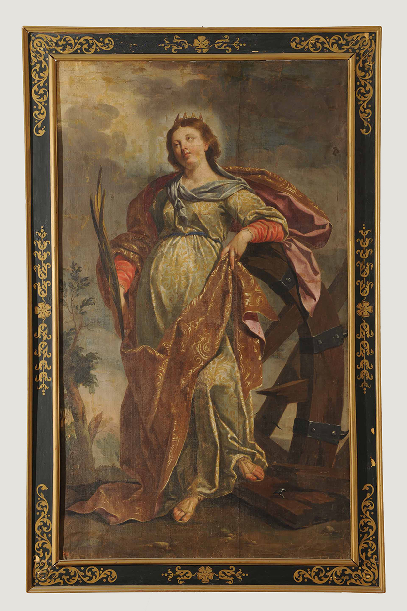 cornice, elemento d'insieme - bottega marchigiana (sec. XVII)