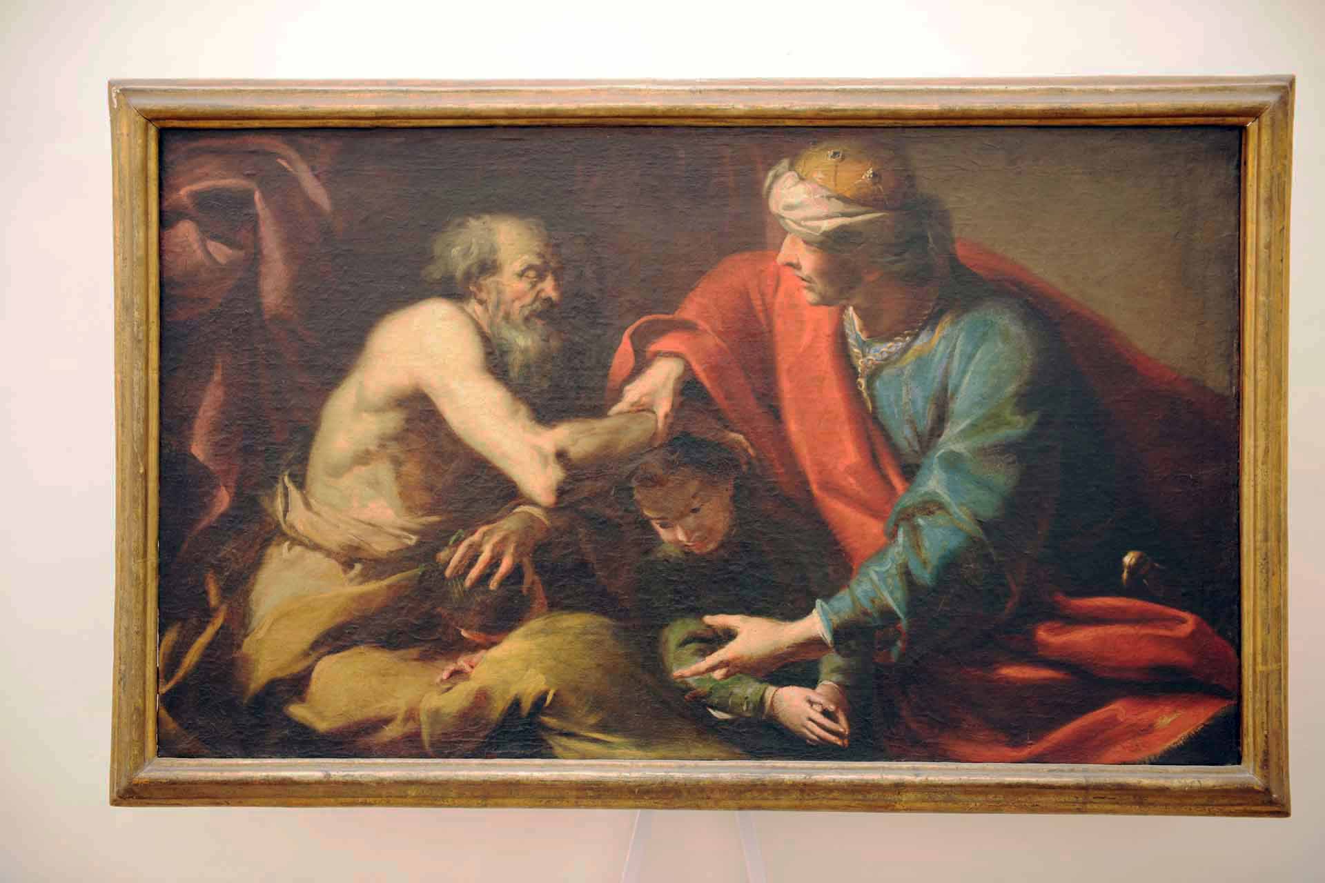 cornice, elemento d'insieme - bottega marchigiana (sec. XVII)