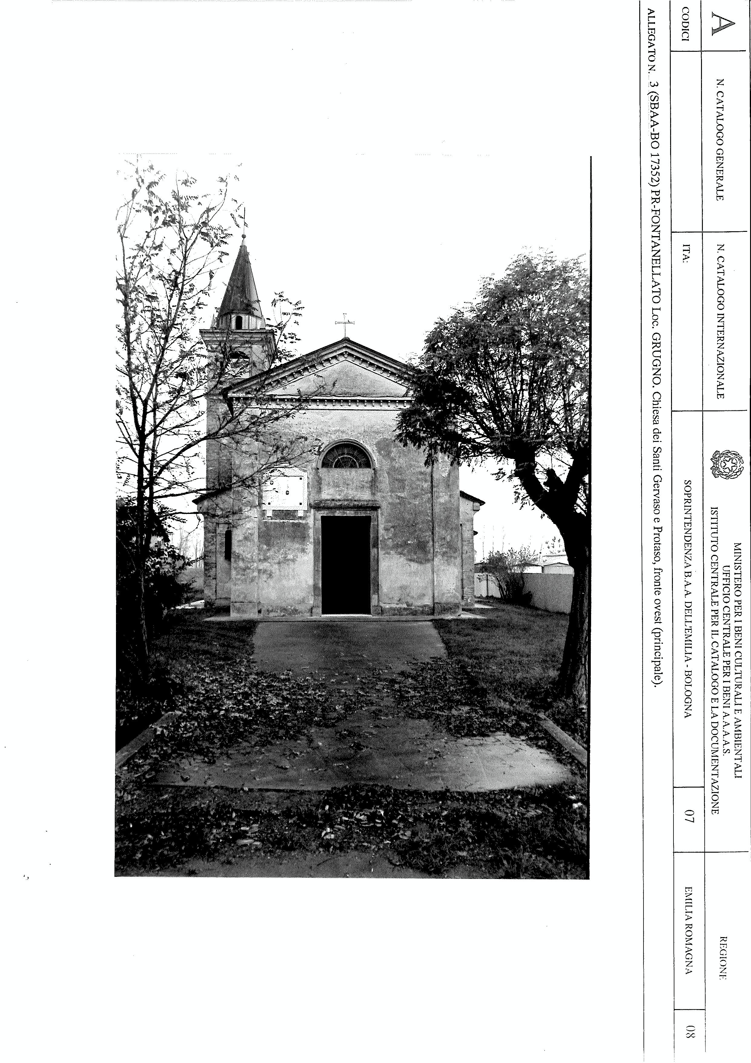 Chiesa dei SS. Gervaso e Protaso (chiesa, parrocchiale) - Fontanellato (PR) 