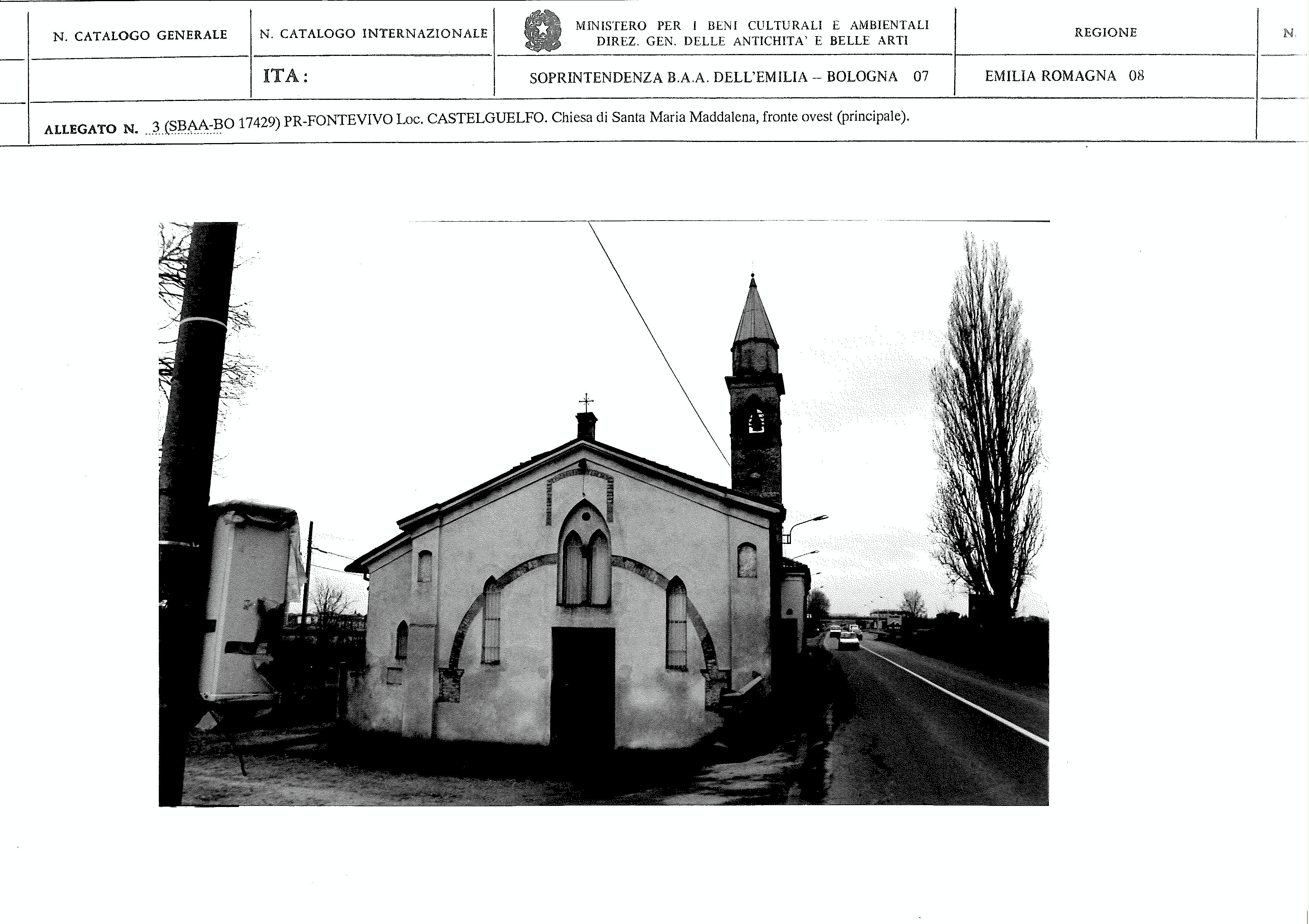 Chiesa di S. Maria Maddalena (chiesa, sussidiaria) - Fontevivo (PR)  <br>Condizioni d'uso: <a class='link-esterno' href='https://docs.italia.it/italia/icdp/icdp-pnd-circolazione-riuso-docs/it/v1.0-giugno-2022/testo-etichetta-BCS.html' target='_bcs'>Beni Culturali Standard (BCS)</a>