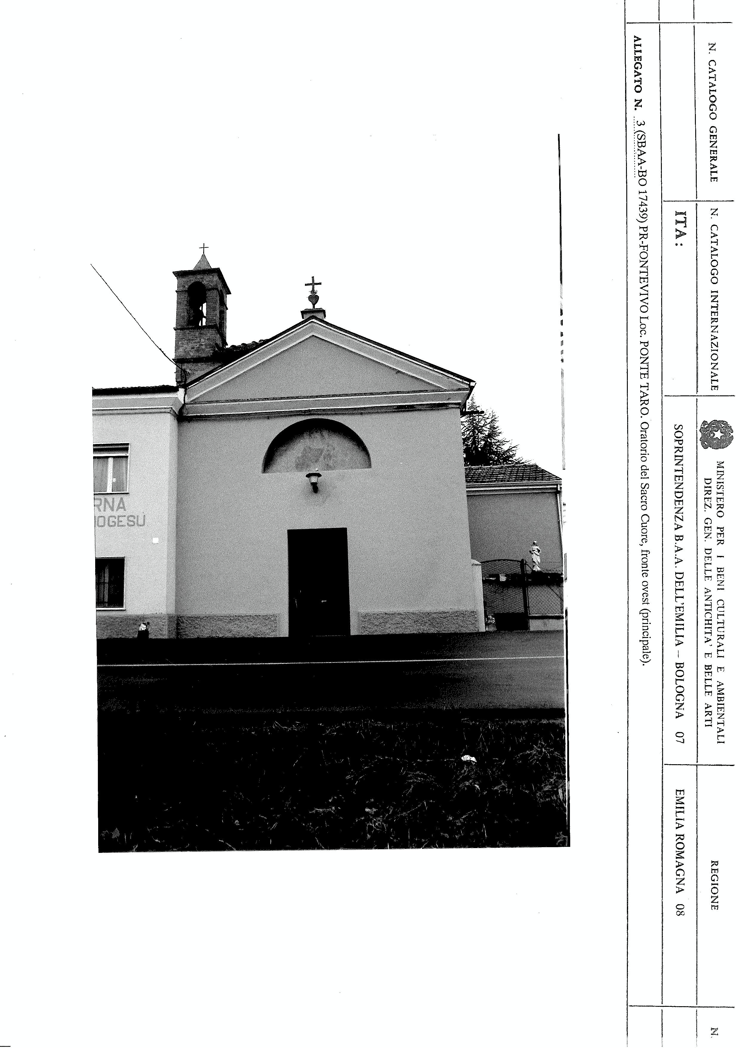 Oratorio del Sacro Cuore (oratorio) - Fontevivo (PR) 